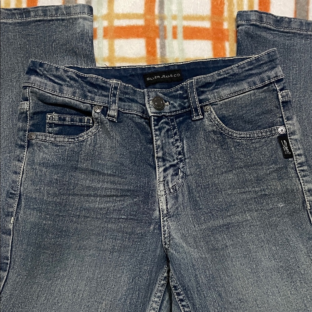 Silver Jeans light Wash Denim
